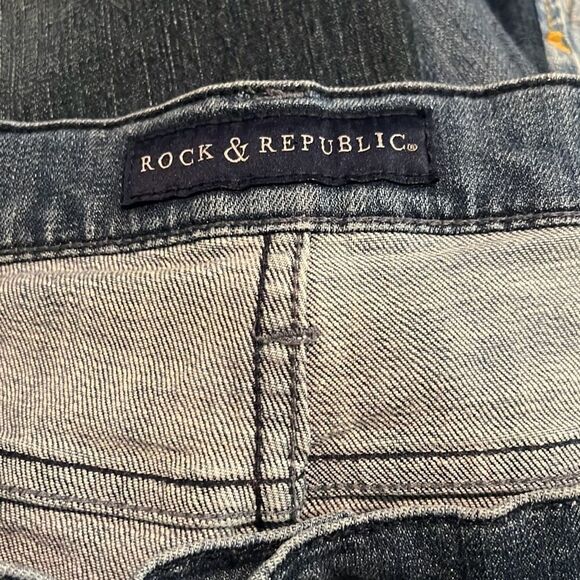 Rock & Republic straight leg women’s jeans - size 16 - Picture 7 of 8